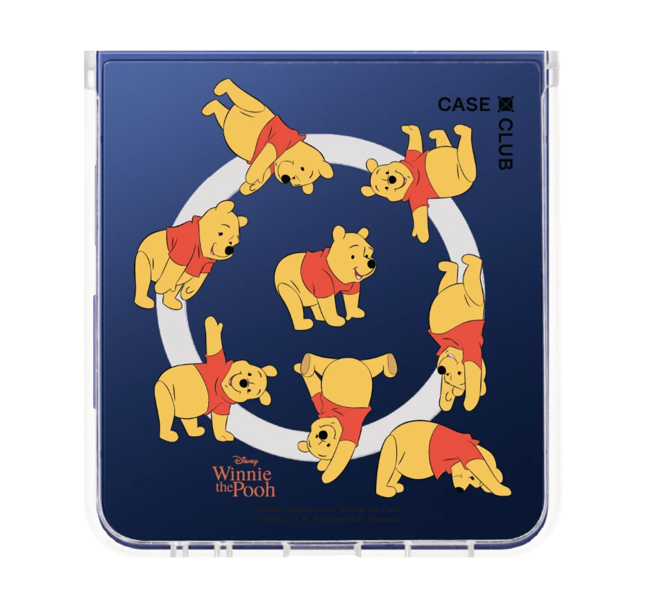 winnie the pooh โพสท่าสไตล์หมีพูห์