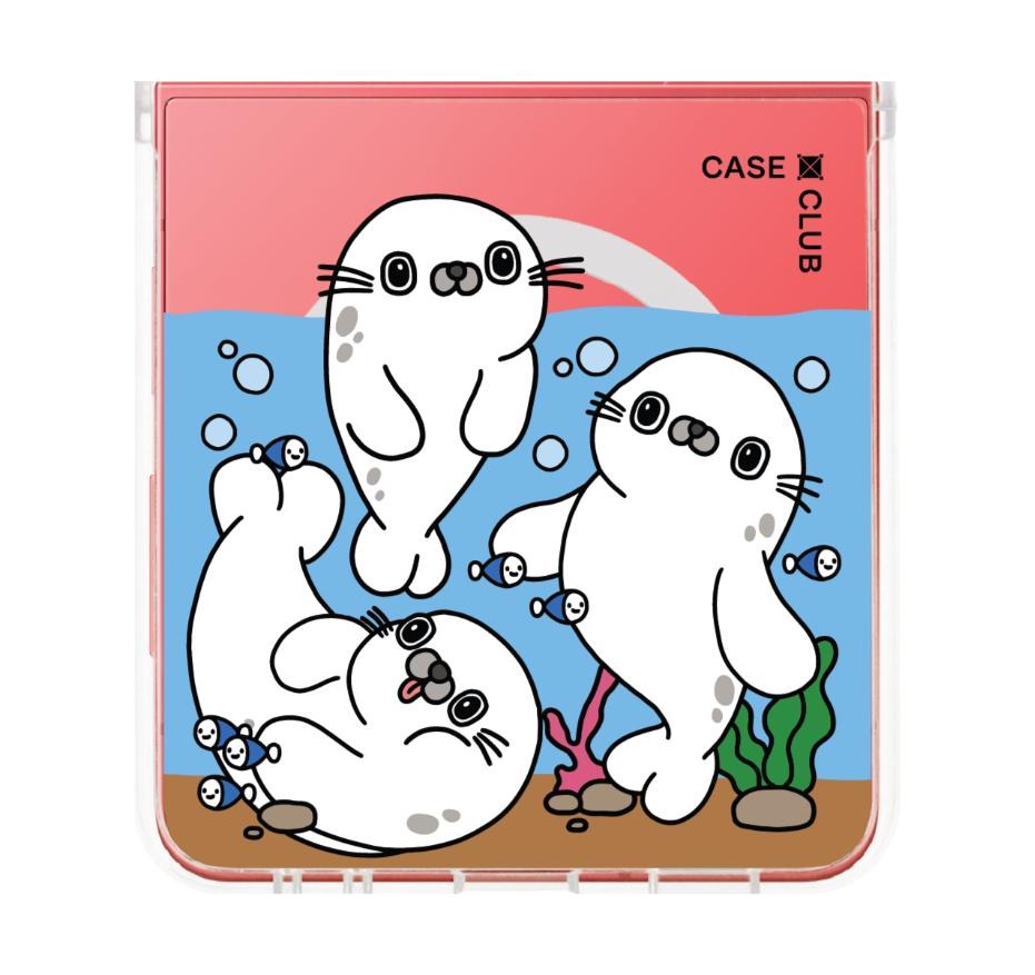 seal under the sea