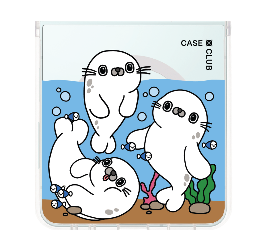 seal under the sea