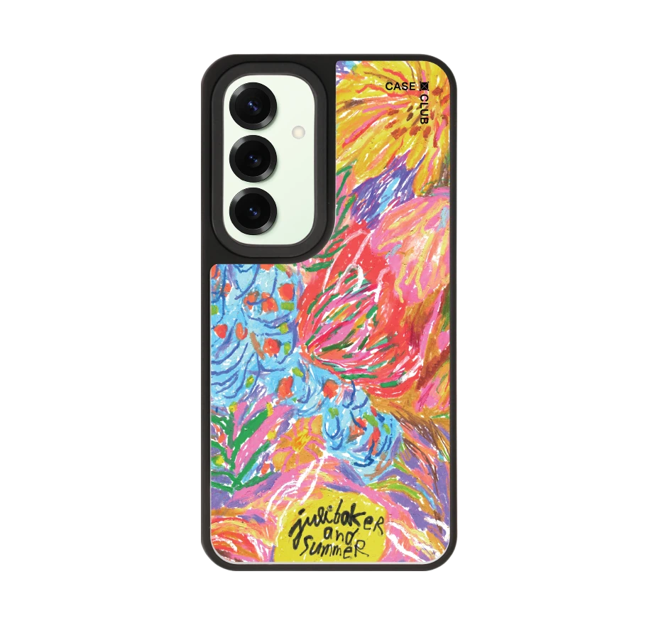 ดอกไม้สไตล์ abstract โดย juli baker