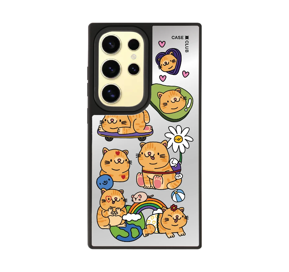 แมวเหมียวตัวกลมอารมณ์ดี