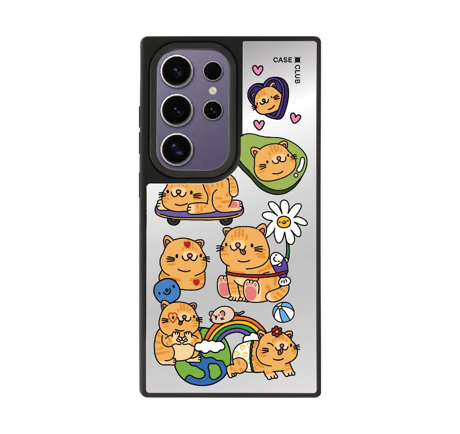 แมวเหมียวตัวกลมอารมณ์ดี