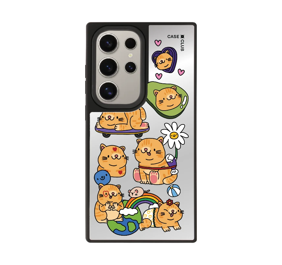 แมวเหมียวตัวกลมอารมณ์ดี