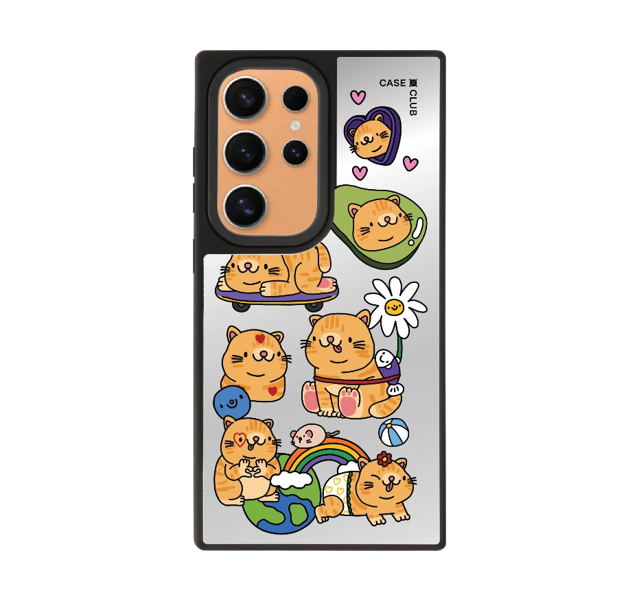 แมวเหมียวตัวกลมอารมณ์ดี