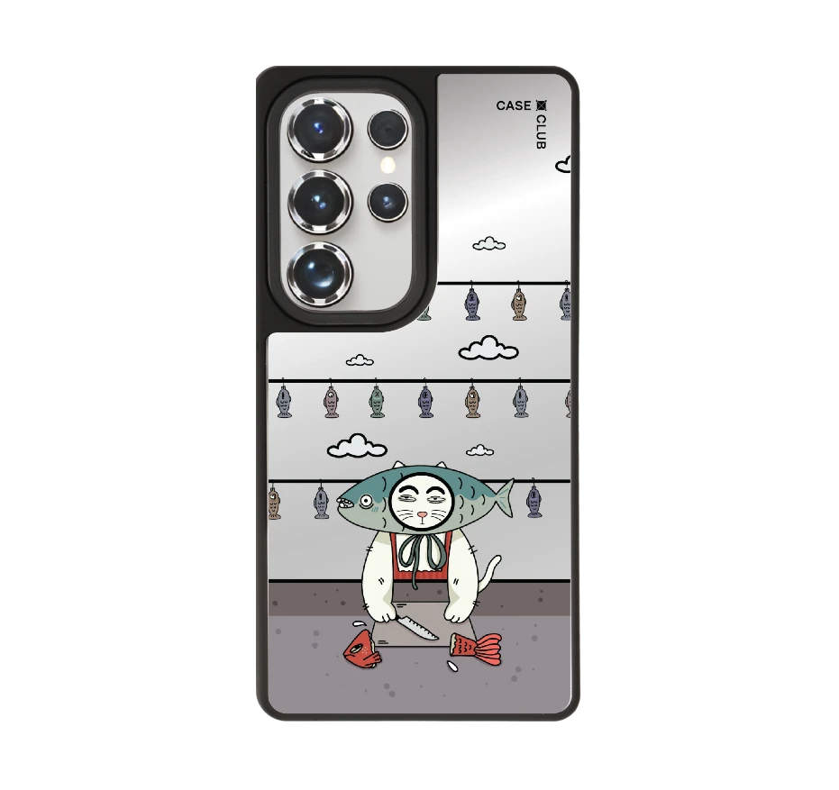 แมวเหมียวชุดปลาพร้อมหั่น