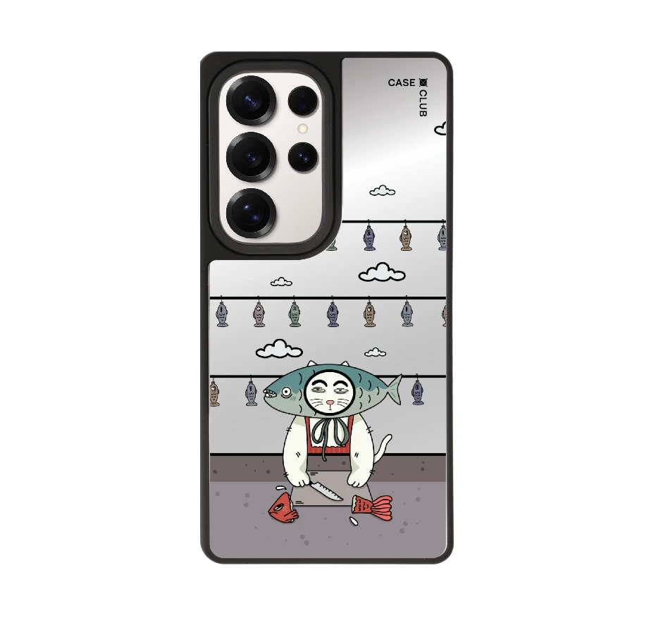 แมวเหมียวชุดปลาพร้อมหั่น