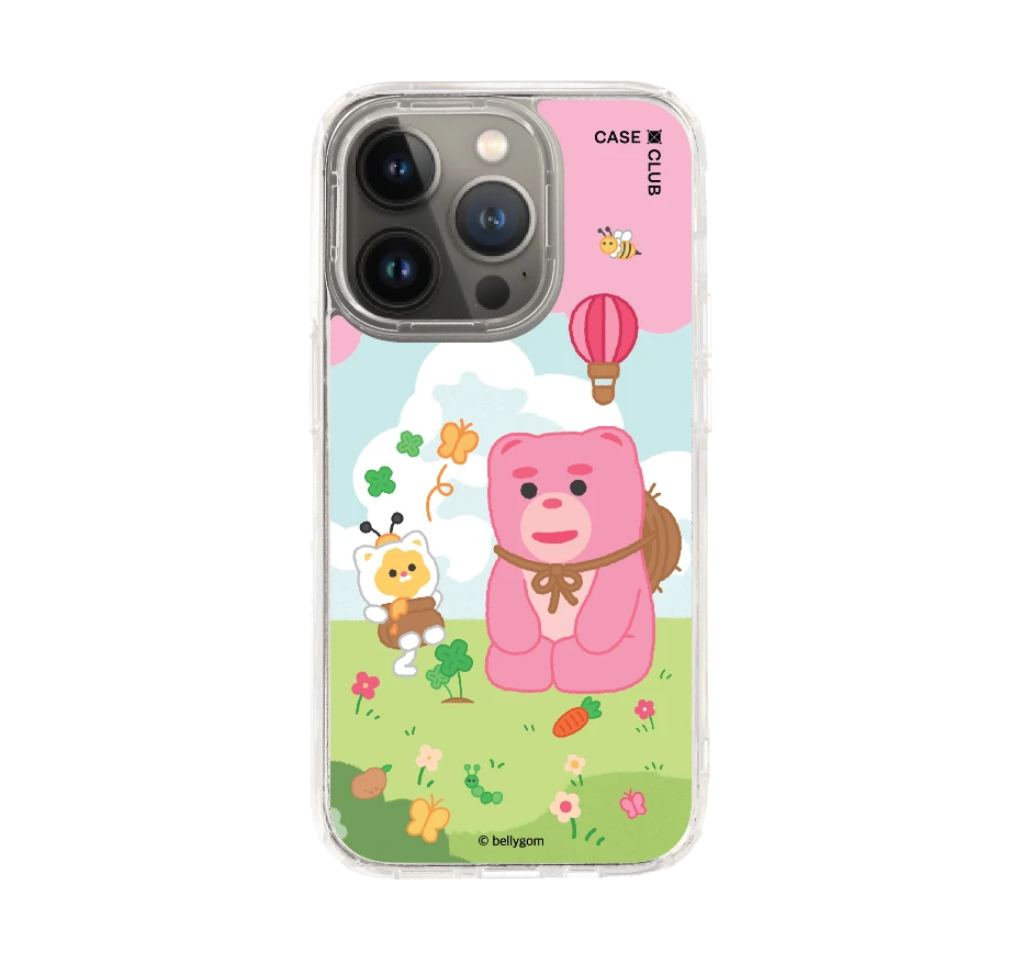 น้องหมี bellygom ในฤดูใบไม้ผลิ