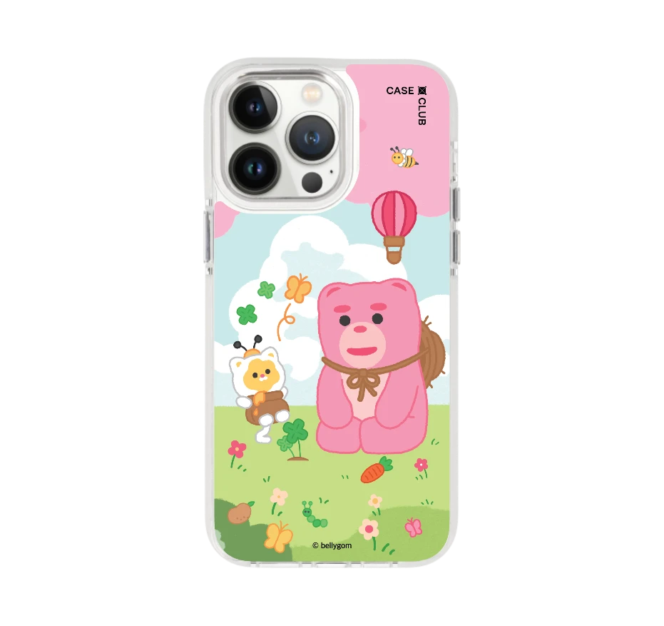 น้องหมี bellygom ในฤดูใบไม้ผลิ