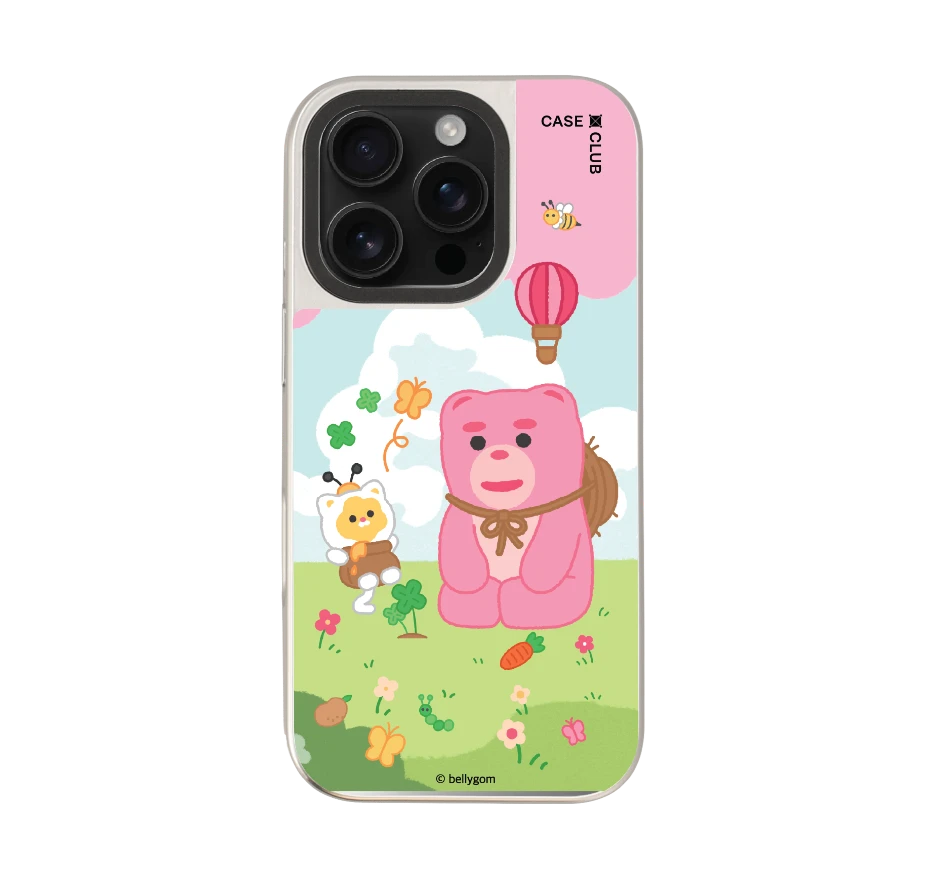 น้องหมี bellygom ในฤดูใบไม้ผลิ