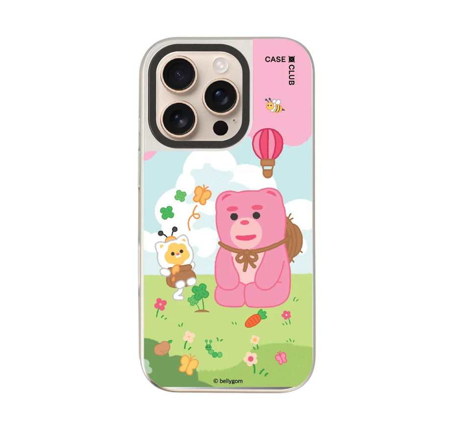 น้องหมี bellygom ในฤดูใบไม้ผลิ