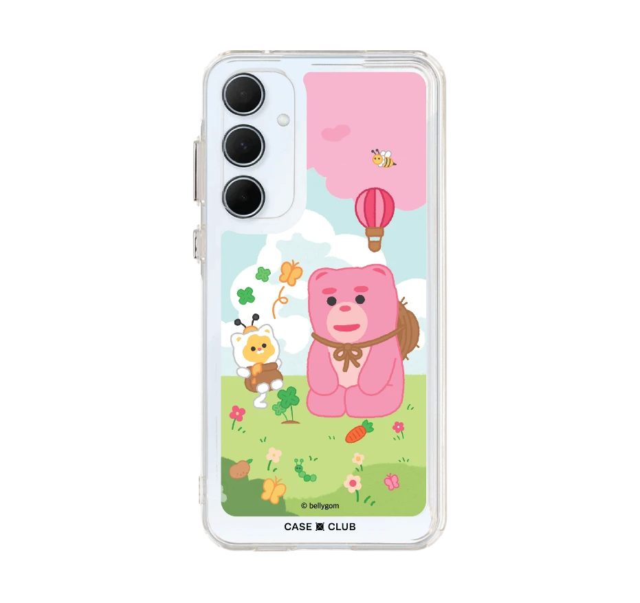 น้องหมี bellygom ในฤดูใบไม้ผลิ