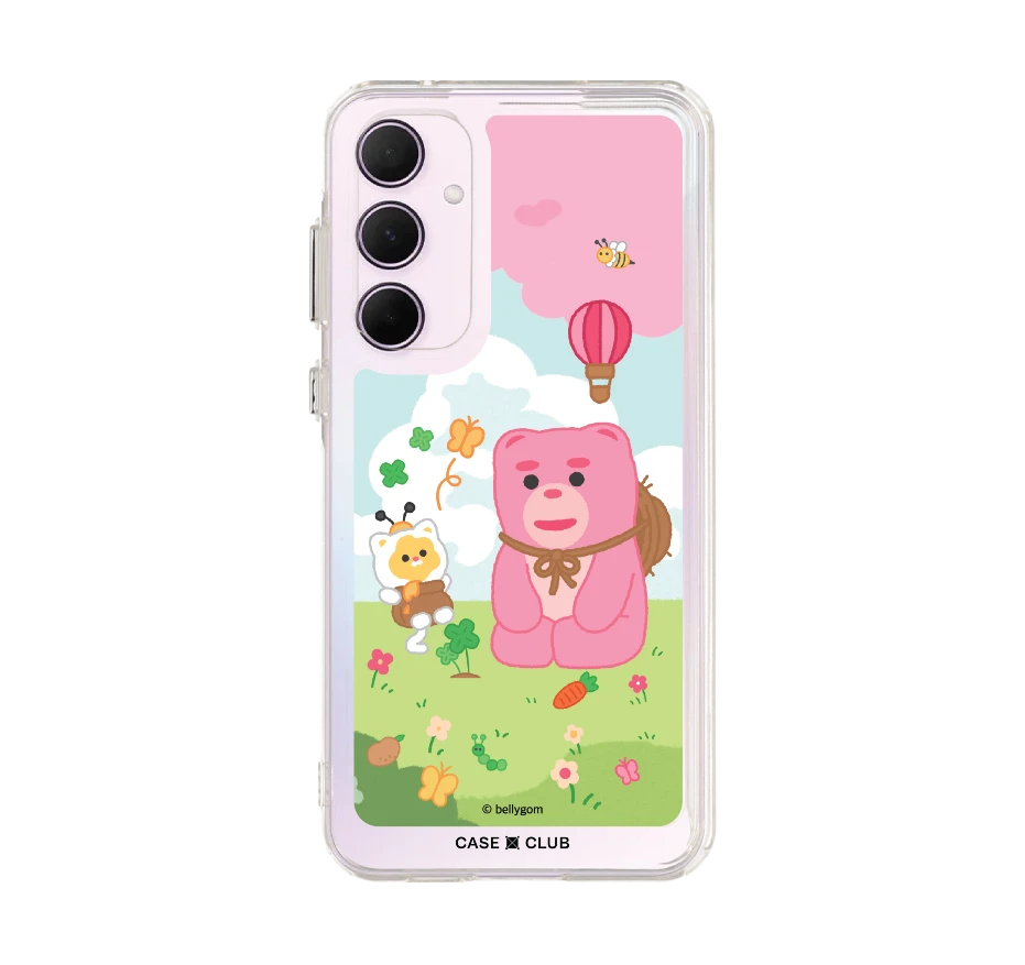 น้องหมี bellygom ในฤดูใบไม้ผลิ