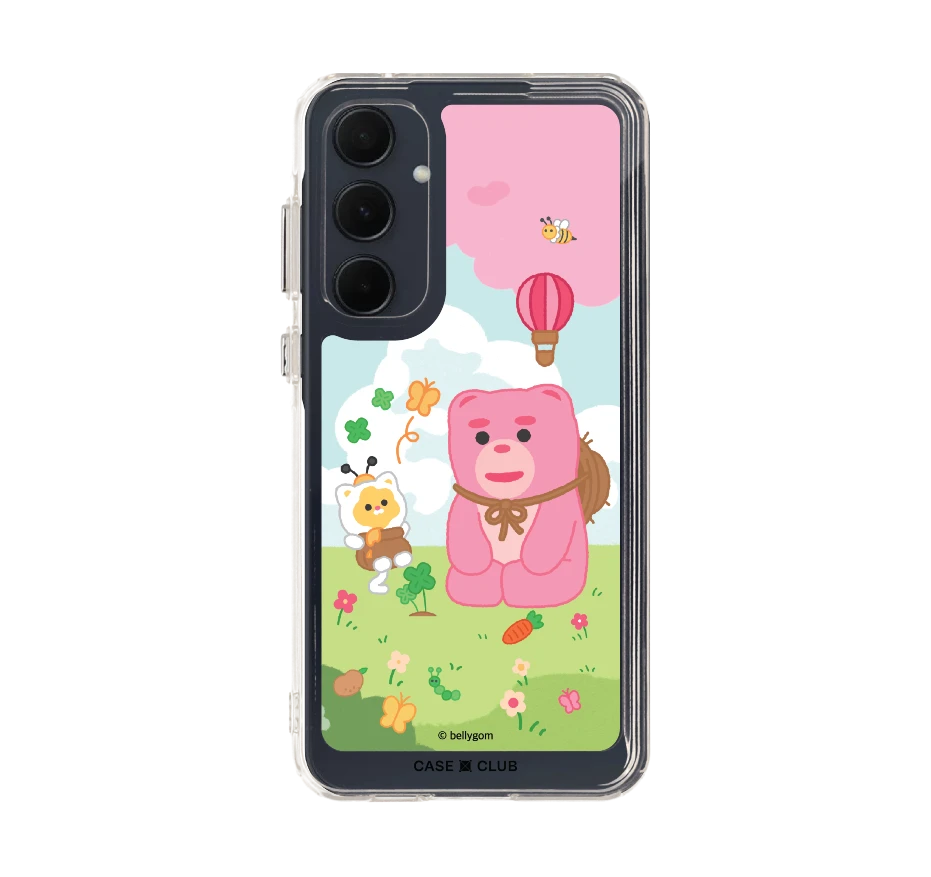 น้องหมี bellygom ในฤดูใบไม้ผลิ