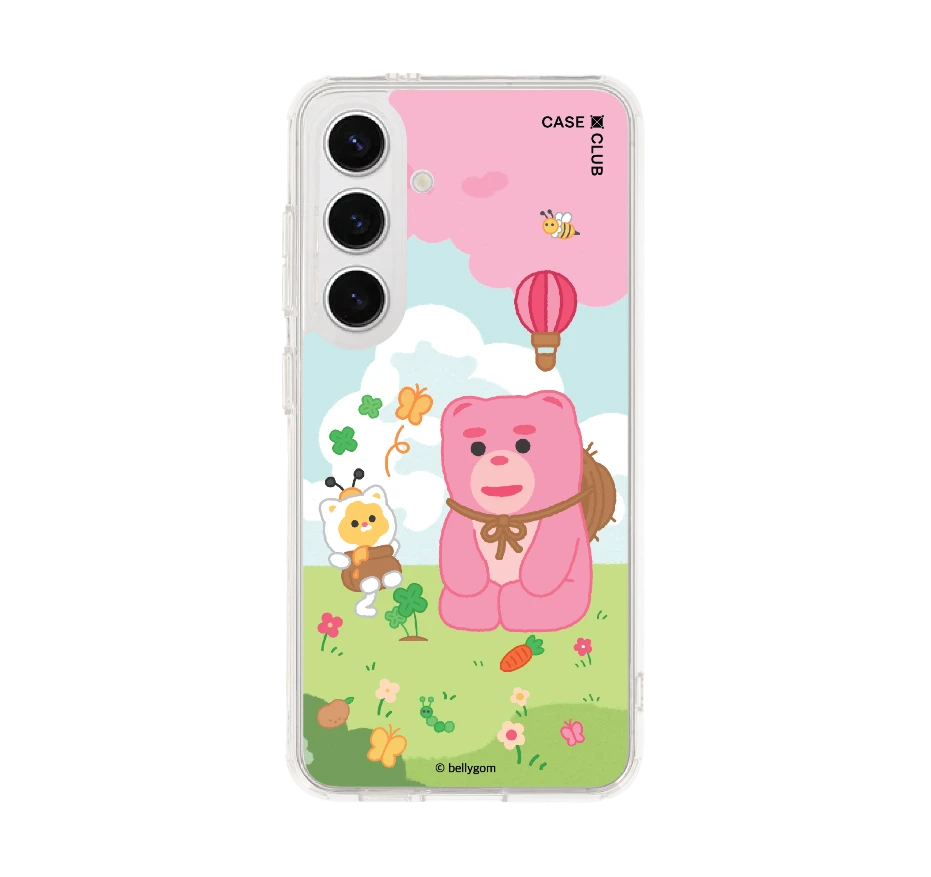 น้องหมี bellygom ในฤดูใบไม้ผลิ