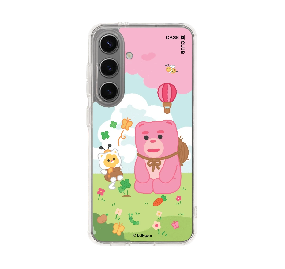 น้องหมี bellygom ในฤดูใบไม้ผลิ