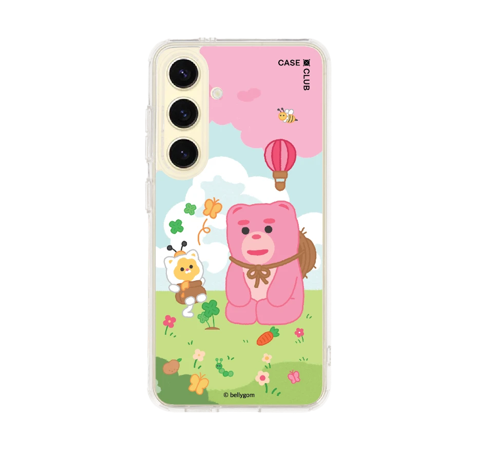 น้องหมี bellygom ในฤดูใบไม้ผลิ