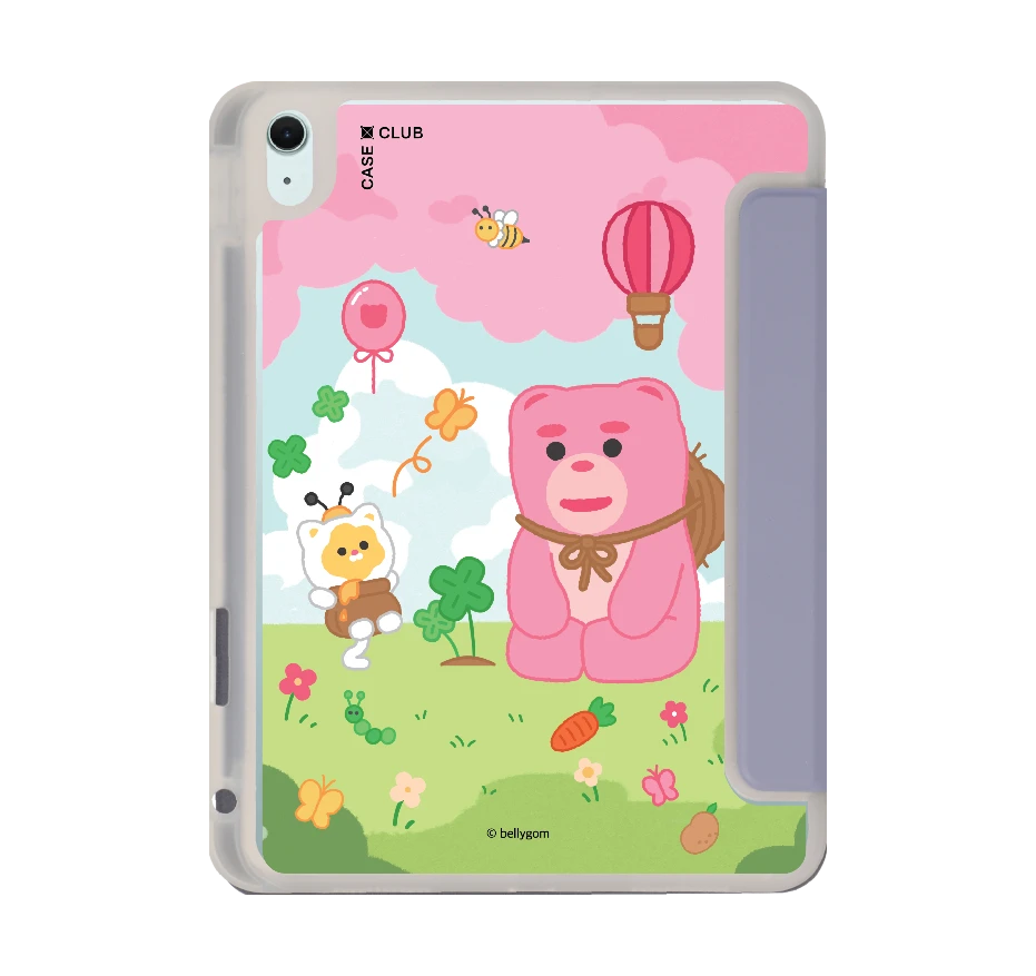 น้องหมี bellygom ในฤดูใบไม้ผลิ