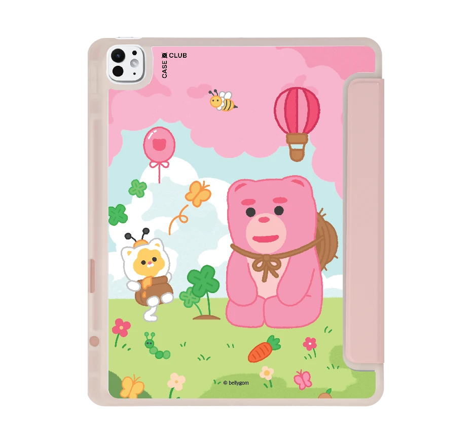 น้องหมี bellygom ในฤดูใบไม้ผลิ