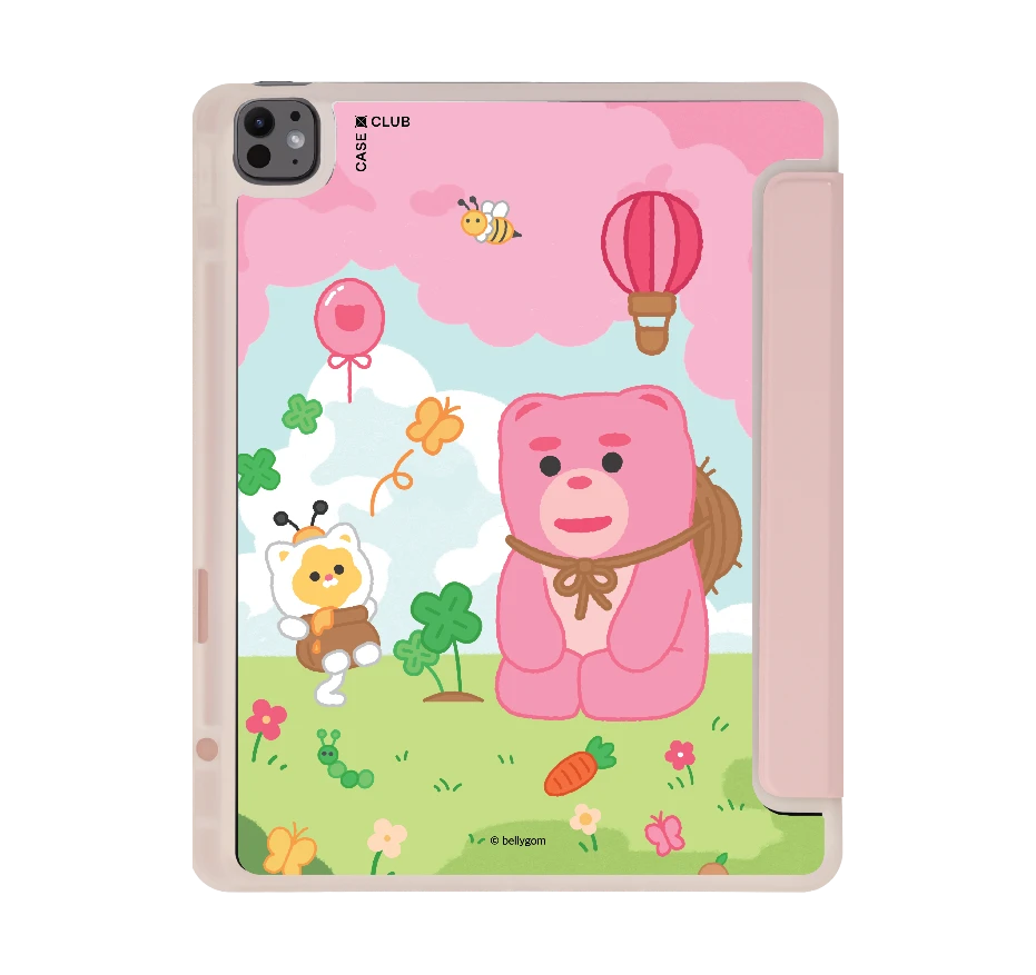 น้องหมี bellygom ในฤดูใบไม้ผลิ