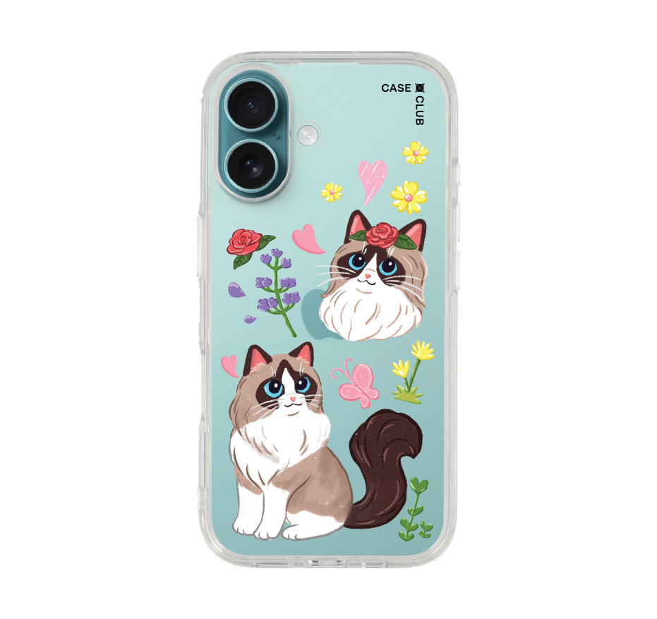 flower ragdoll cat