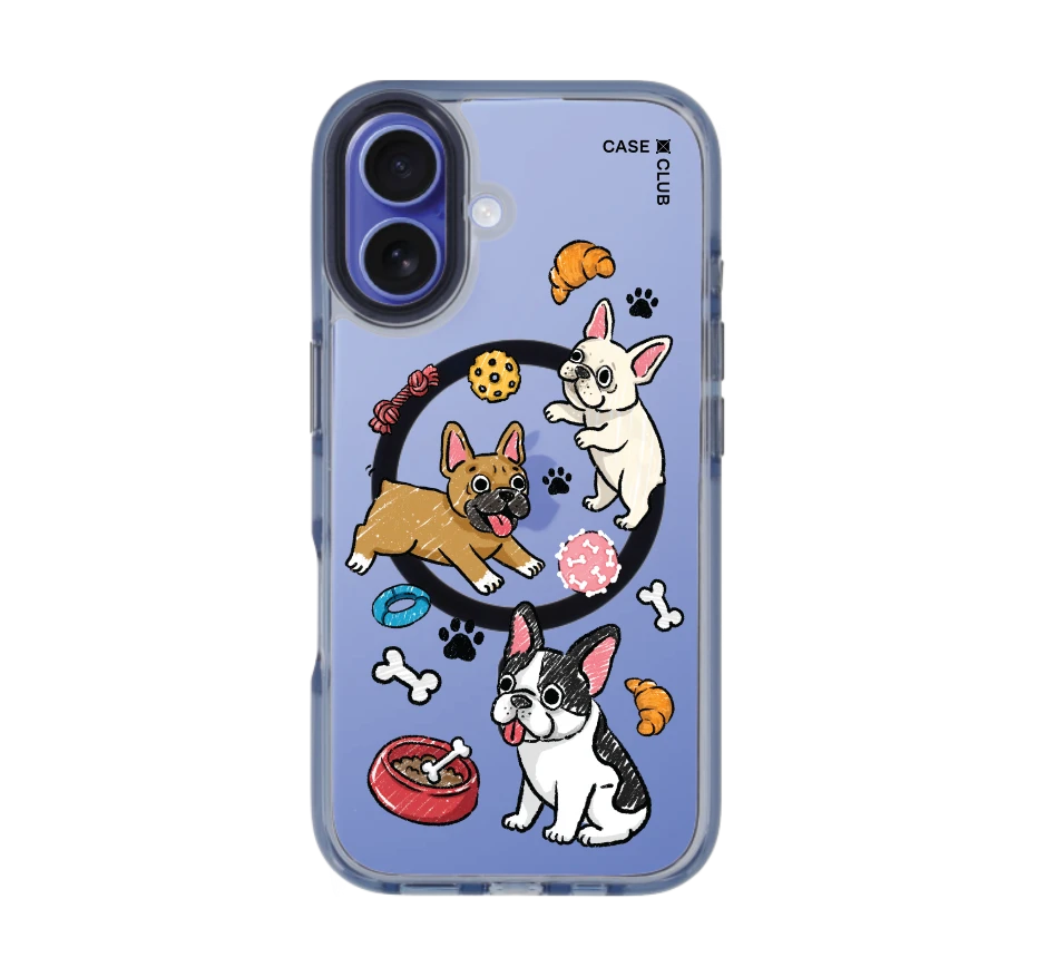 french bull dog play time