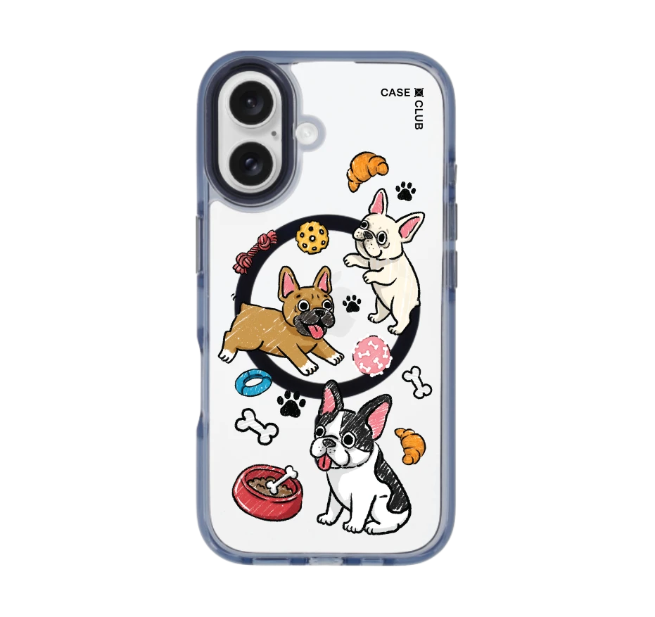 french bull dog play time