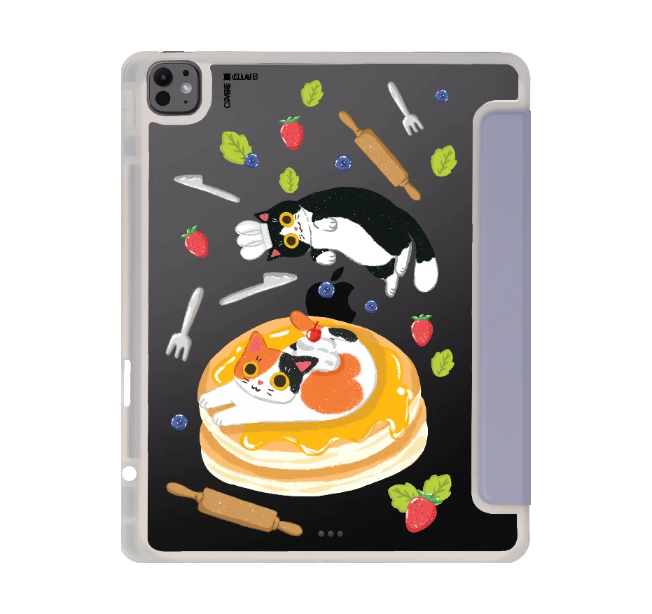 มันช์กิ้นกับแพนเค้กของเขา