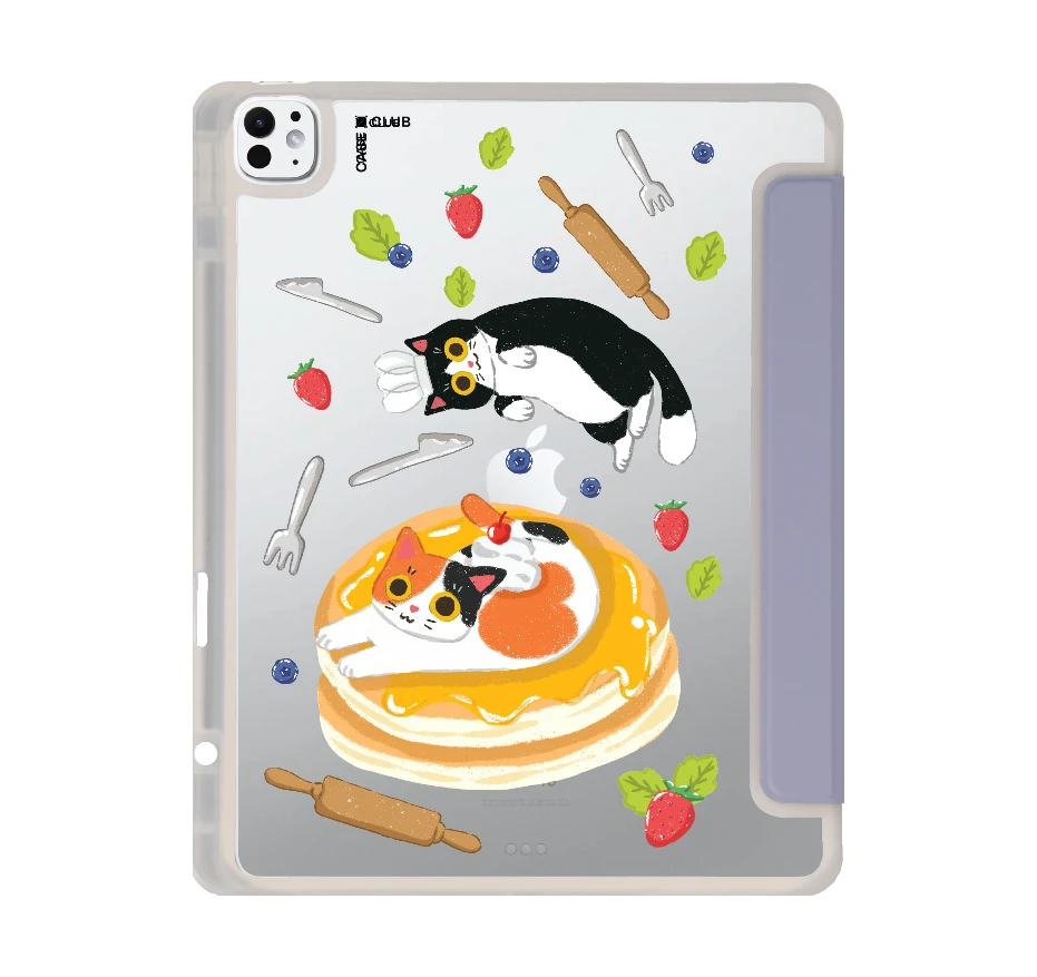 มันช์กิ้นกับแพนเค้กของเขา