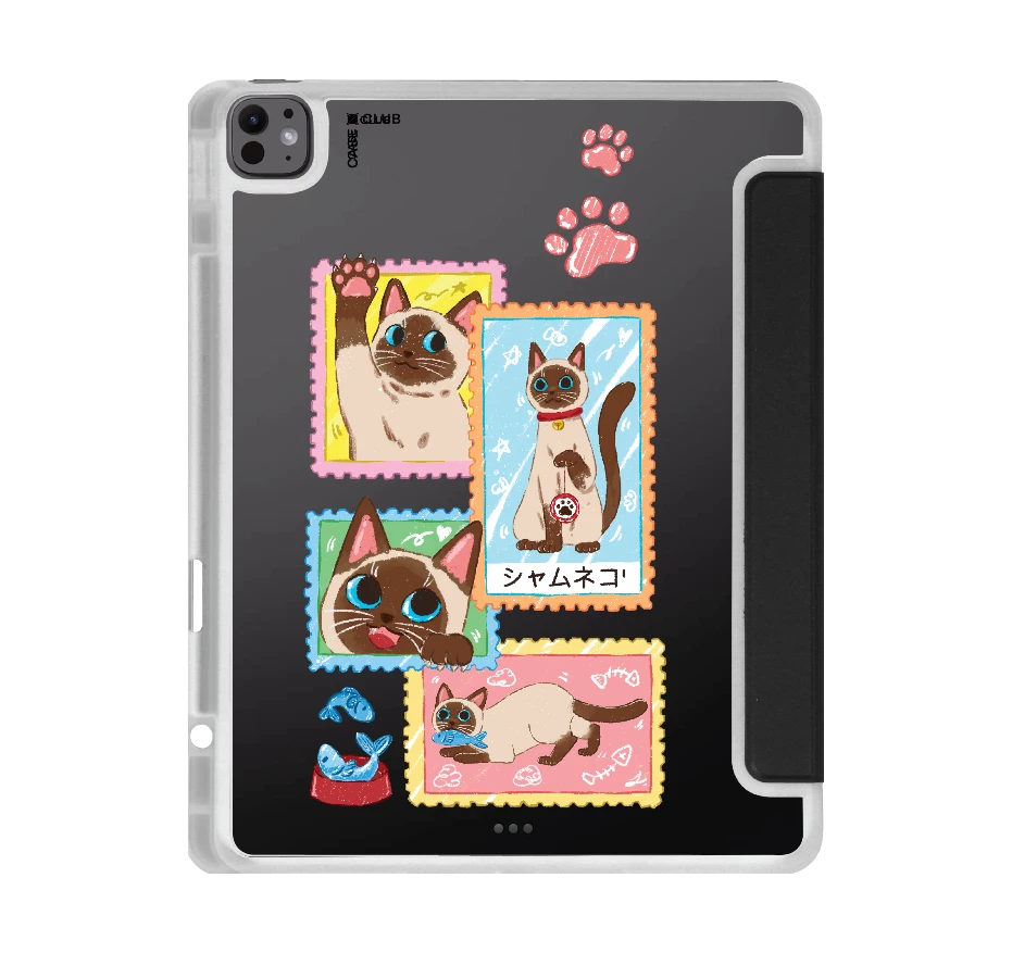 siamese cat stamp