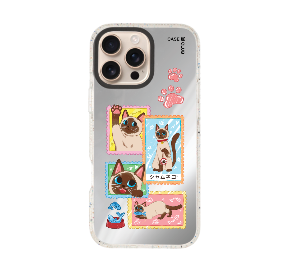 siamese cat stamp