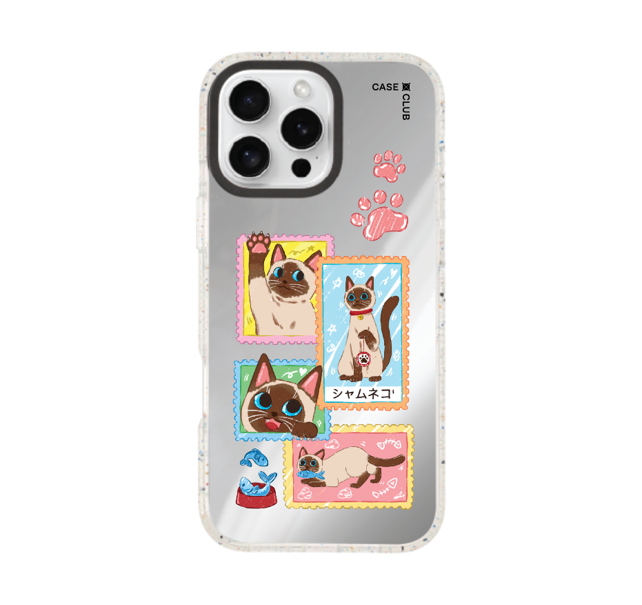 siamese cat stamp