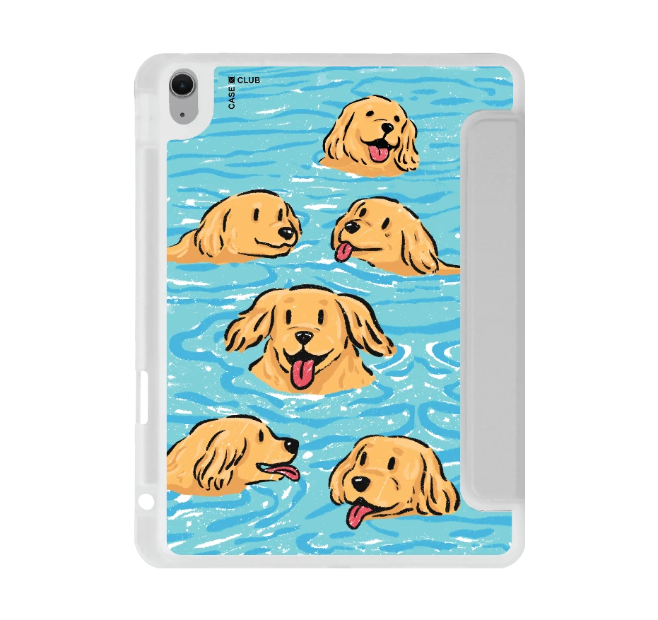 โกลเด้นน้อยว่ายน้ำ