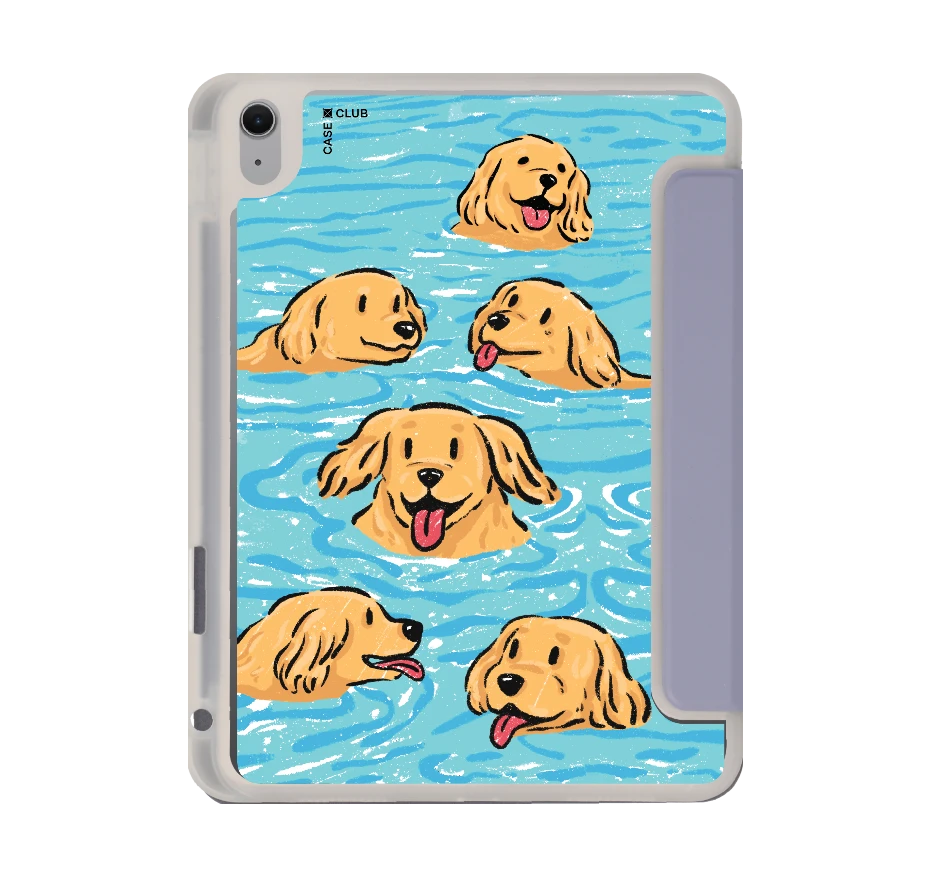 โกลเด้นน้อยว่ายน้ำ