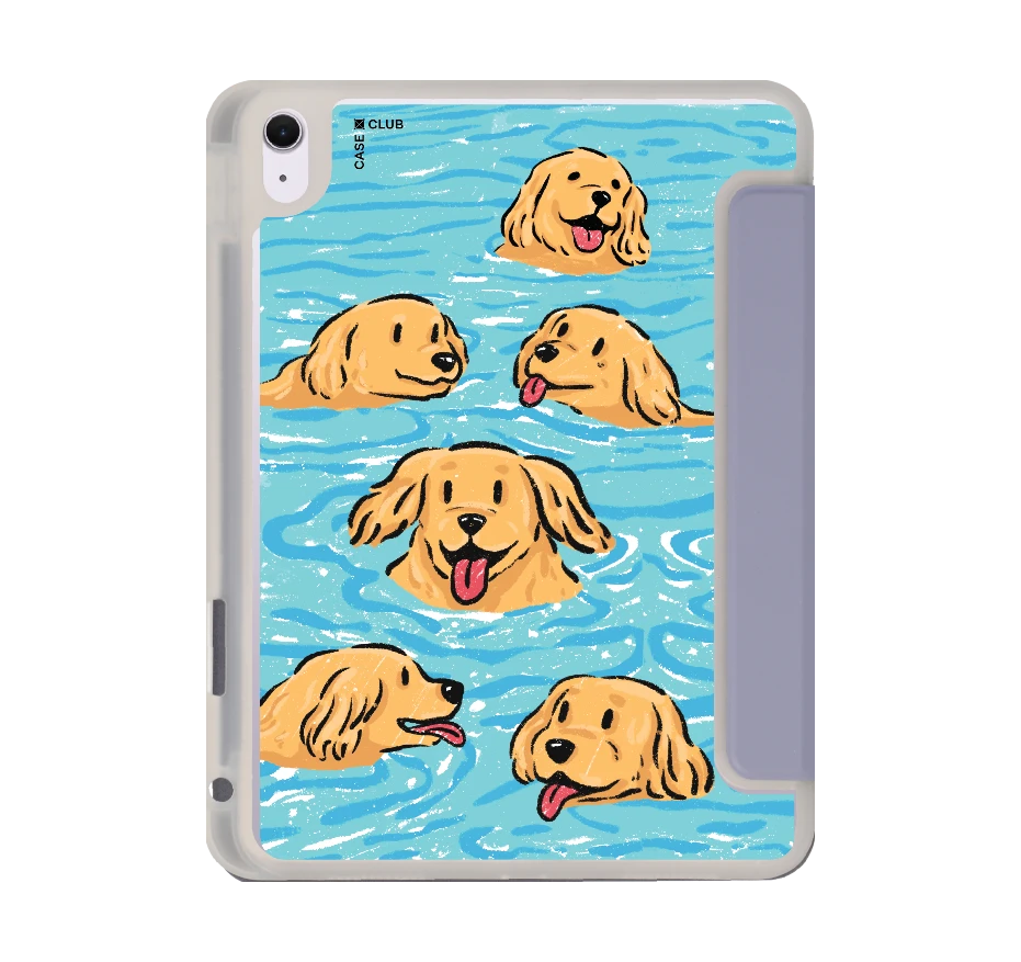 โกลเด้นน้อยว่ายน้ำ