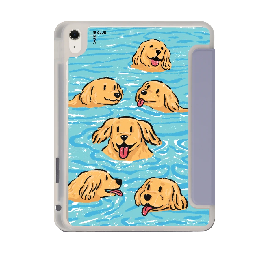 โกลเด้นน้อยว่ายน้ำ