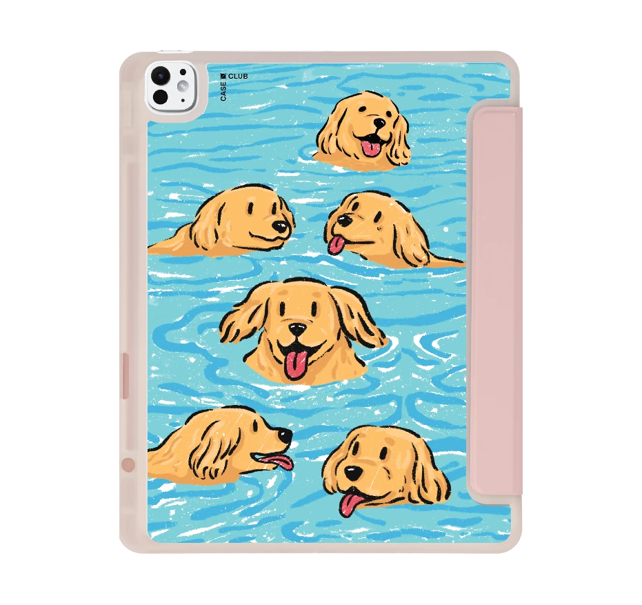 โกลเด้นน้อยว่ายน้ำ