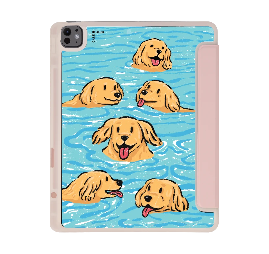 โกลเด้นน้อยว่ายน้ำ