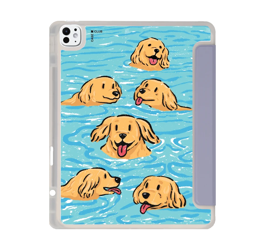 โกลเด้นน้อยว่ายน้ำ