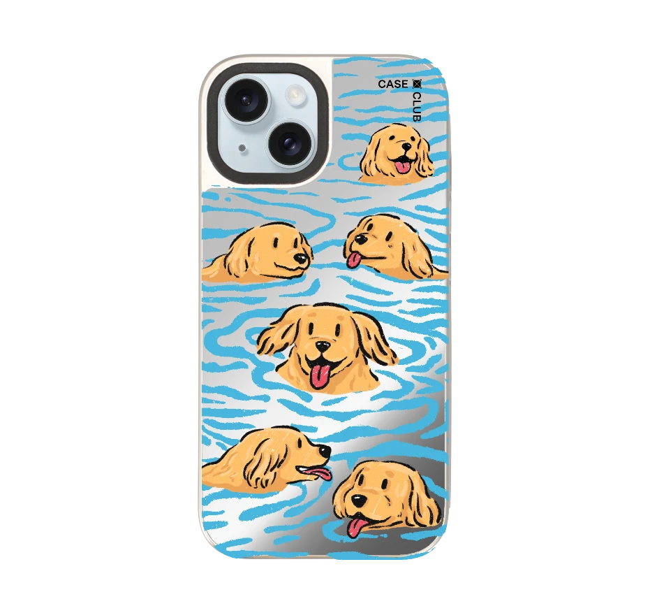 โกลเด้นน้อยว่ายน้ำ