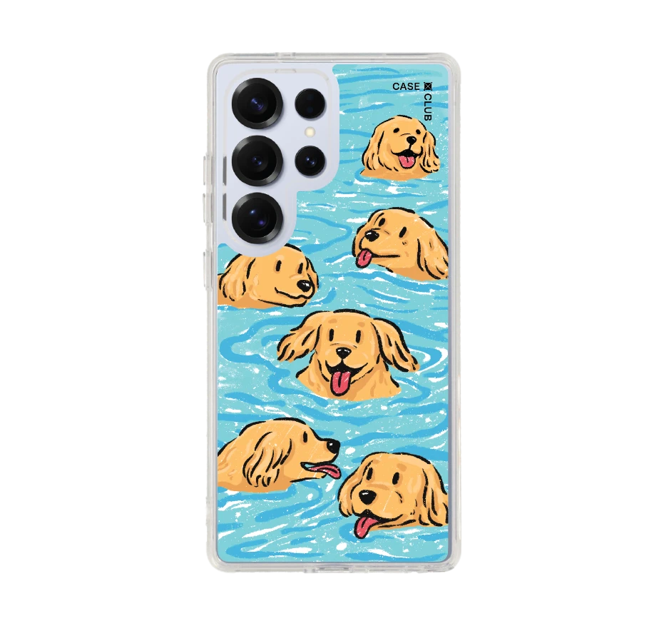 โกลเด้นน้อยว่ายน้ำ