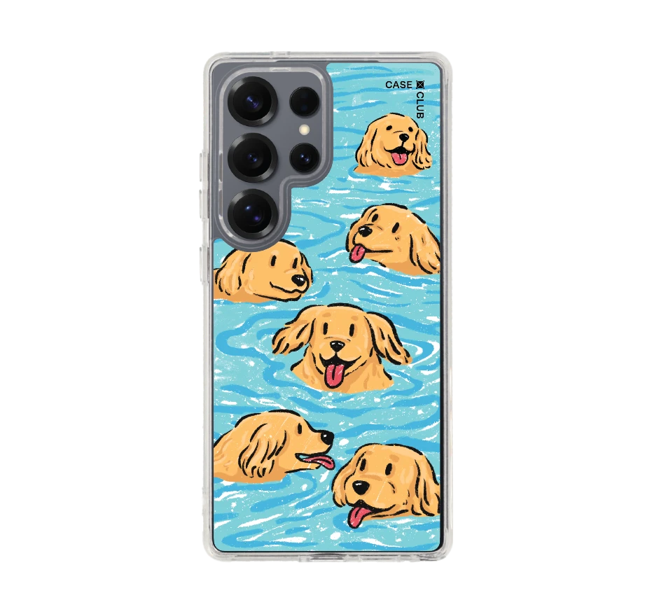 โกลเด้นน้อยว่ายน้ำ