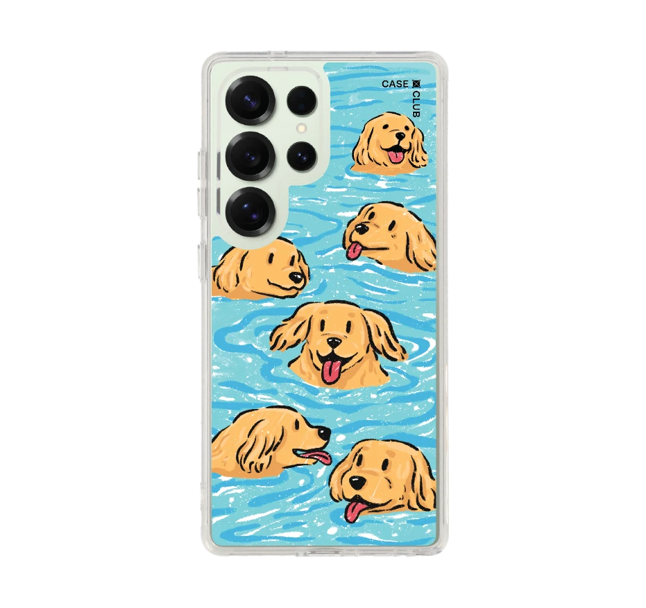 โกลเด้นน้อยว่ายน้ำ