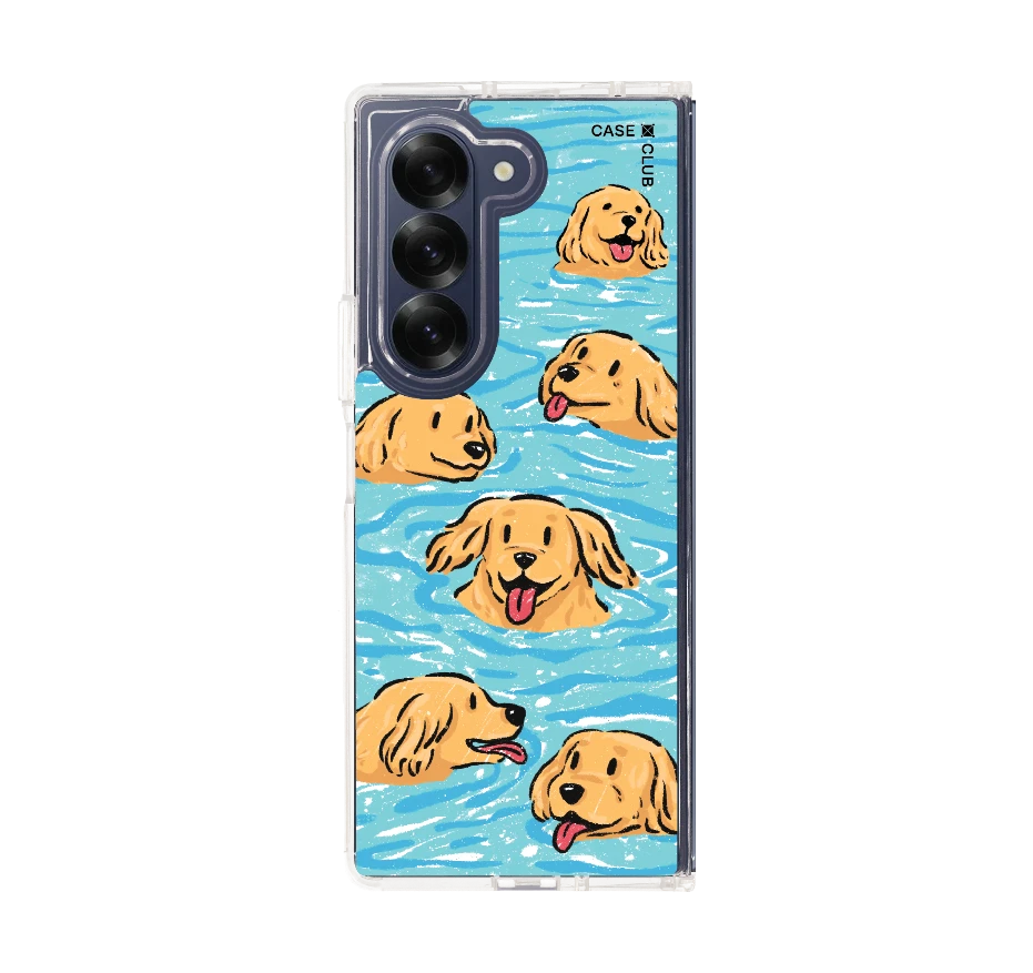 โกลเด้นน้อยว่ายน้ำ