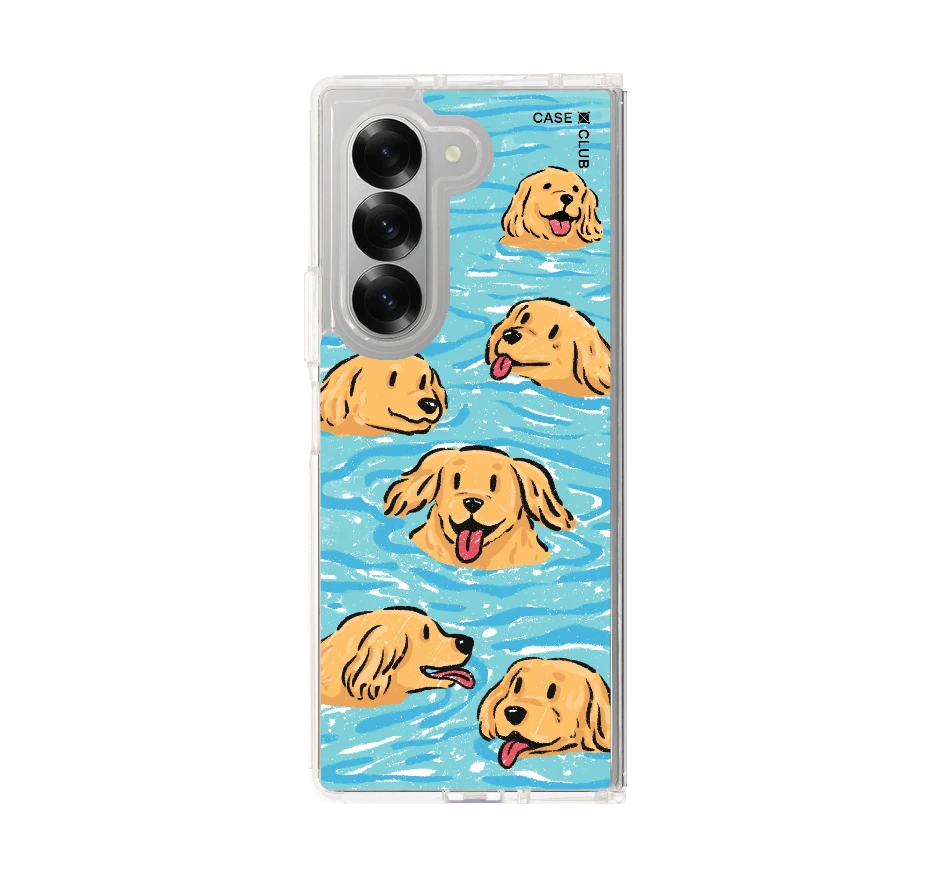 โกลเด้นน้อยว่ายน้ำ