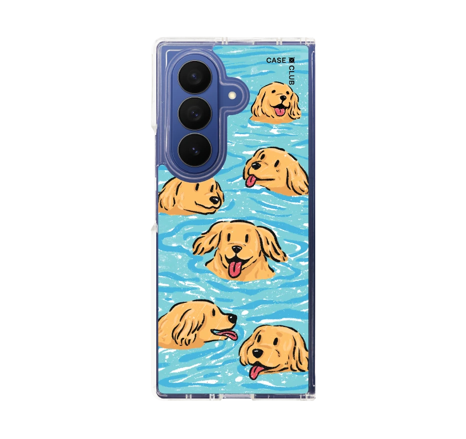 โกลเด้นน้อยว่ายน้ำ