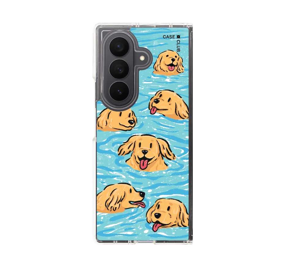 โกลเด้นน้อยว่ายน้ำ