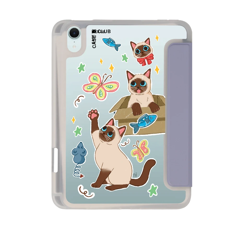 trio siamese cat
