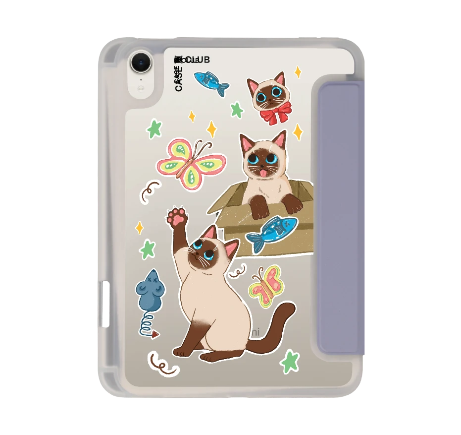 trio siamese cat