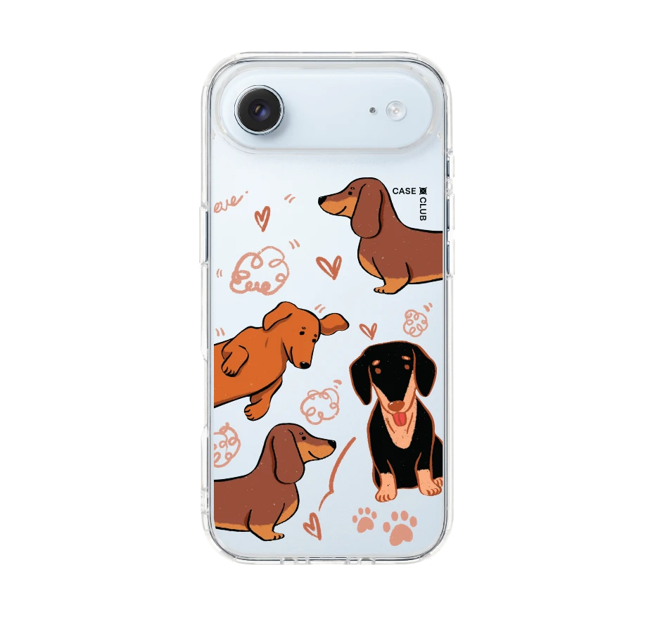 brown dachshund pattern