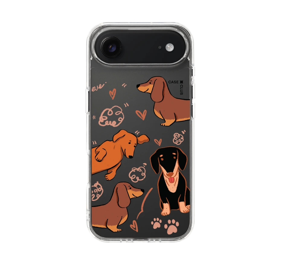 brown dachshund pattern